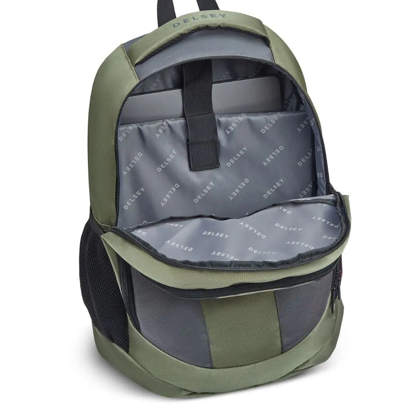 Delsey George 15.6" Laptop Backpack Green Delsey Luggage