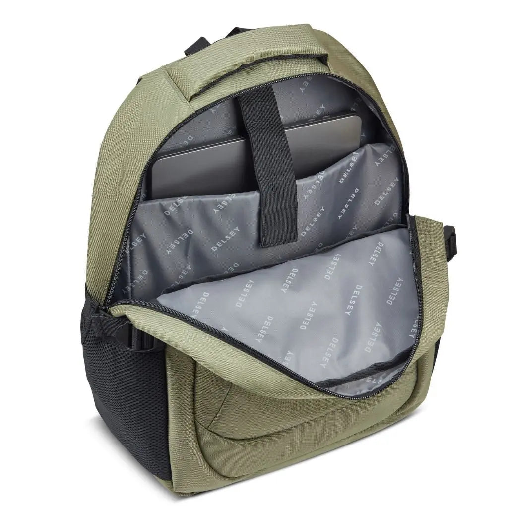 Delsey Kyle 15.6" Laptop Backpack - Green Delsey Luggage