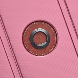 Delsey Alu’r - Aluminum Zipperless Premium Carry On - Pink Delsey Luggage