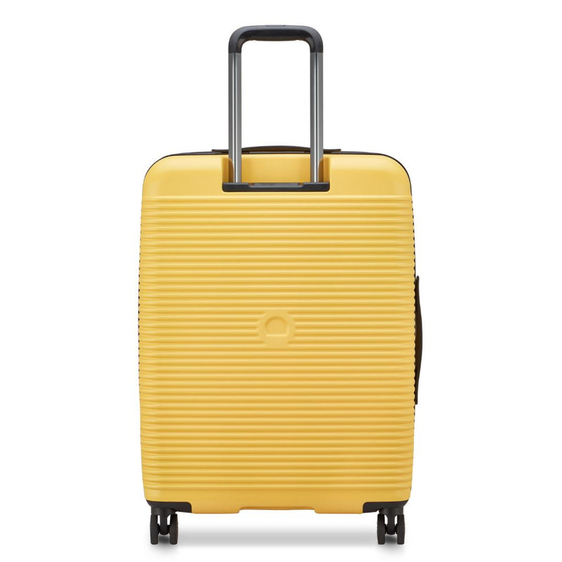 Delsey Freestyle Front Opening 66cm Medium Luggage - Yellow Delsey Luggage