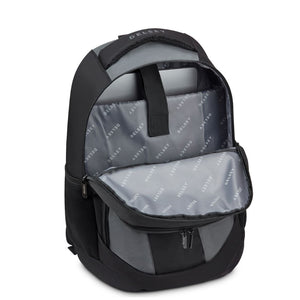 Delsey George 15.6" Laptop Backpack Black Delsey Luggage