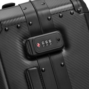 Delsey Alu’r - Aluminum Zipperless Premium Carry On - Black Delsey Luggage