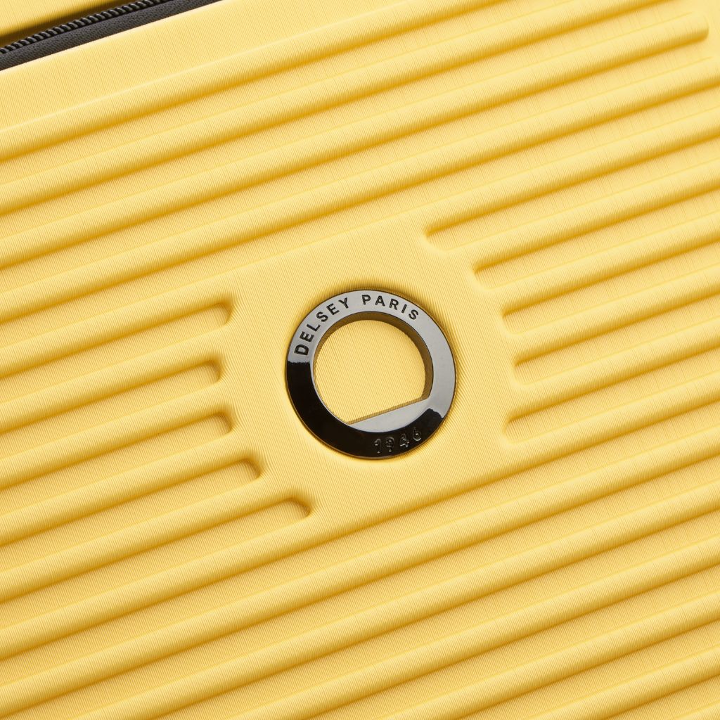 Delsey Freestyle Front Opening 55cm Cabin Luggage - Yellow Delsey Luggage