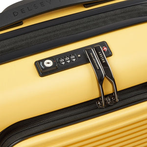 Delsey Freestyle Front Opening 55cm Cabin Luggage - Yellow Delsey Luggage