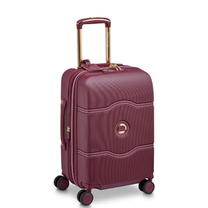 Delsey Chatelet Air Limited Edition 55cm Large Expander Luggage - Burgundy Delsey Luggage