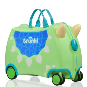 Trunki Glide Ride-on Luggage - Dudley the Dinosaur Trunki