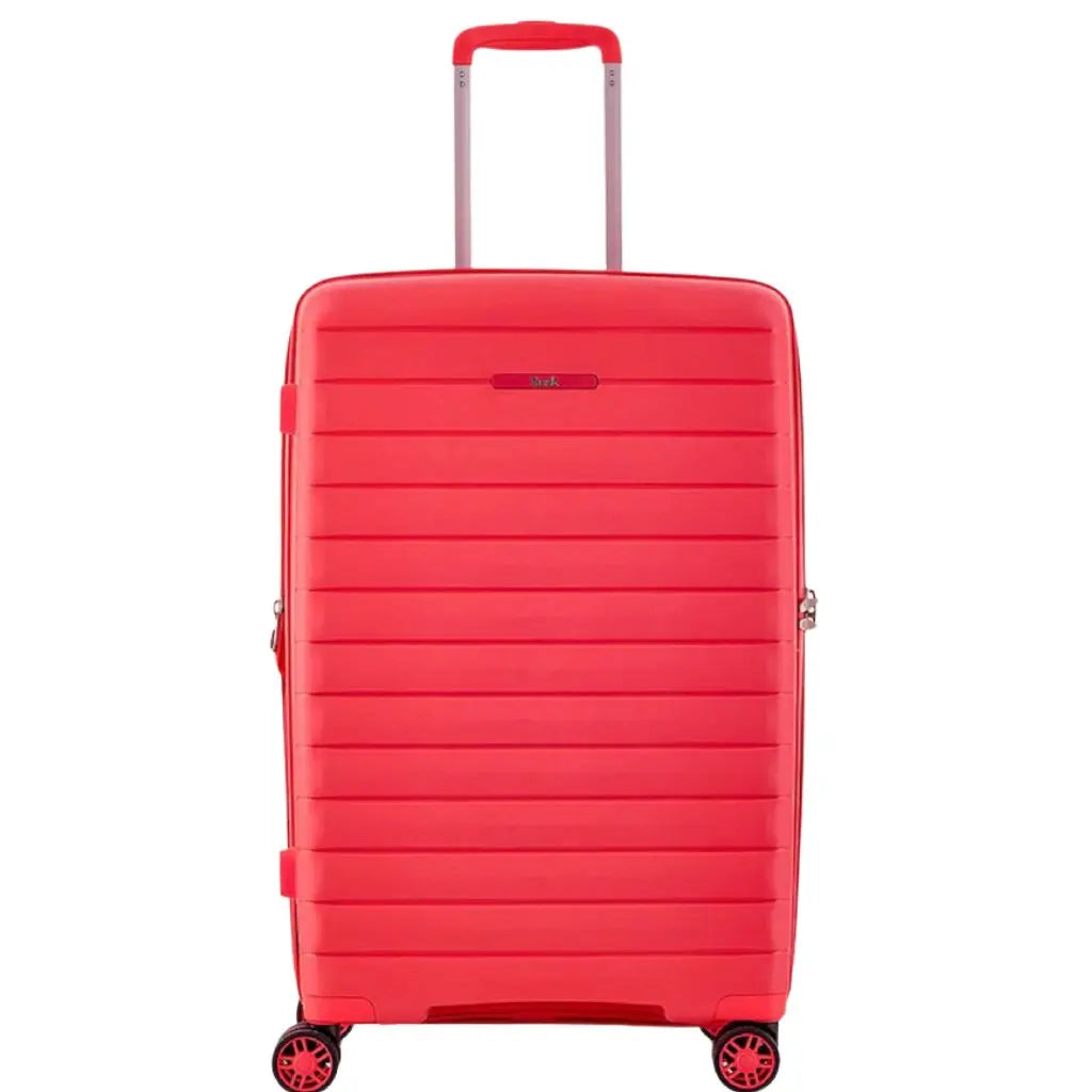 Rock Palma Cabin & Medium Duo Lightweight Hardsided Luggage Set - Coral