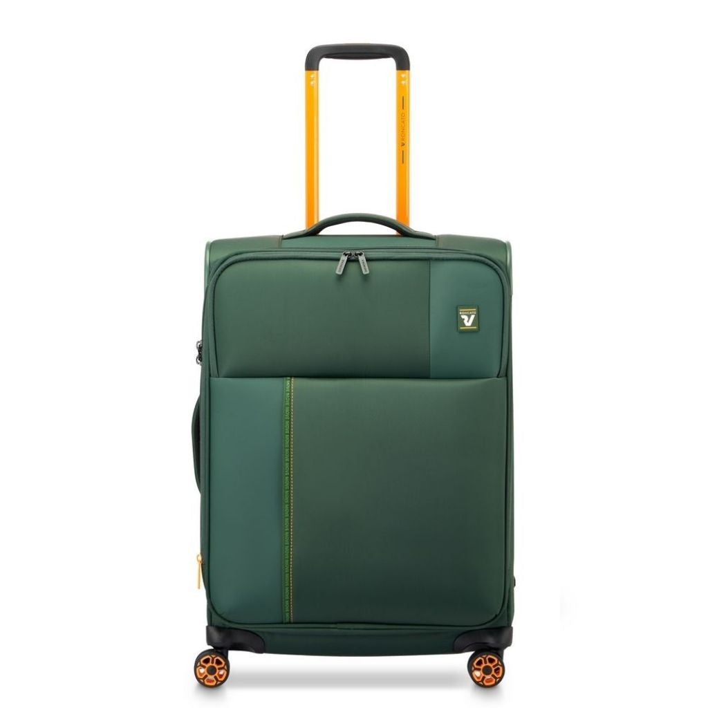 Roncato Move 64cm Medium 3.2Kg Lightweight Luggage - Green