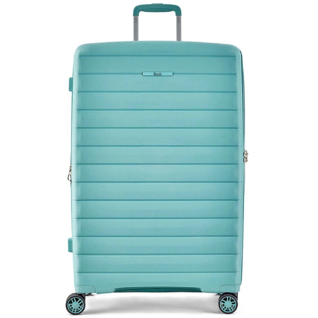 Rock Palma Large Lightweight Hardsided Suitcase - Seafoam Blue
