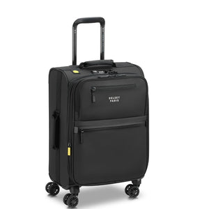 Delsey MAUBERT 2.0 56cm Carry On Softsided Luggage EXP - Black Delsey Luggage