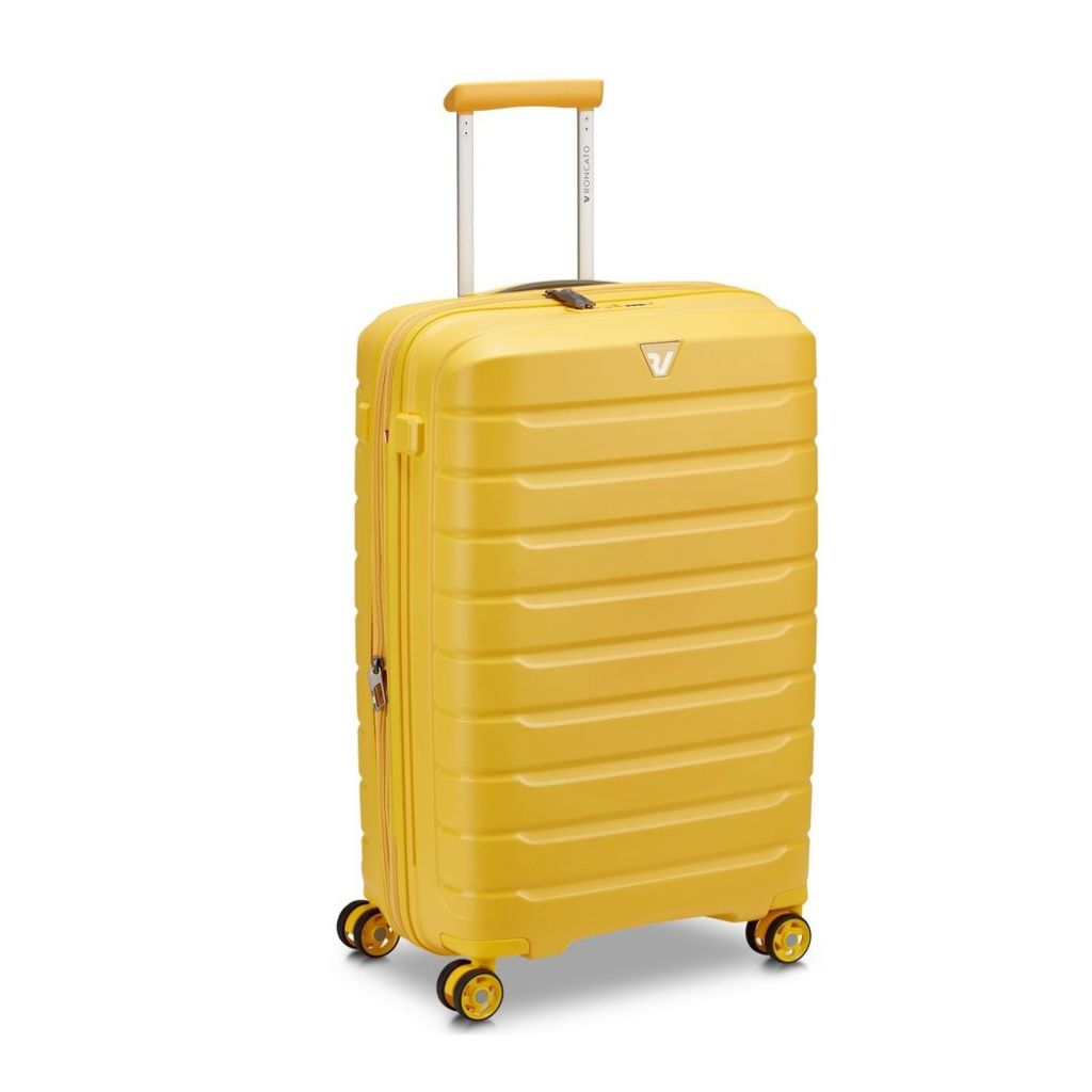 Roncato B Flying DLX Medium Exp Luggage - Yellow