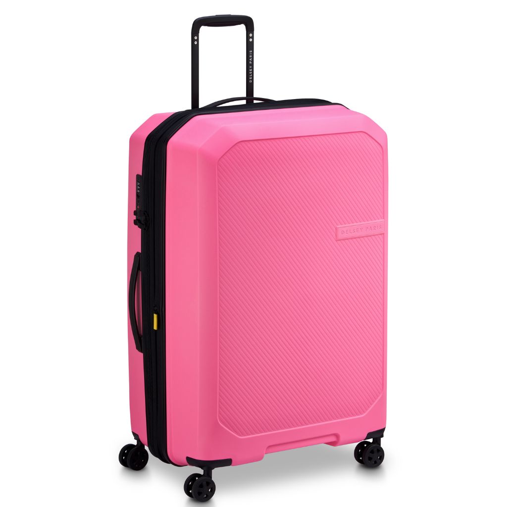 Delsey Anvers EXP Lightweight Large Luggage Pink