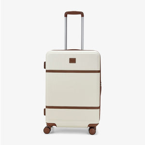 Rock Chelsea 63cm Medium Hardsided Luggage - Cream