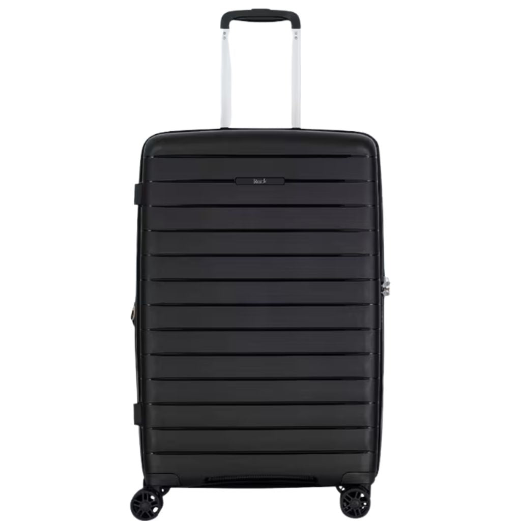 Rock Palma Medium Lightweight Hardsided Suitcase - Black