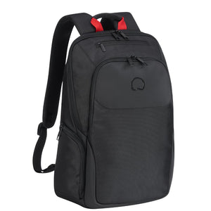 Delsey Parvis Plus 15.6" Laptop Backpack Black Delsey Luggage