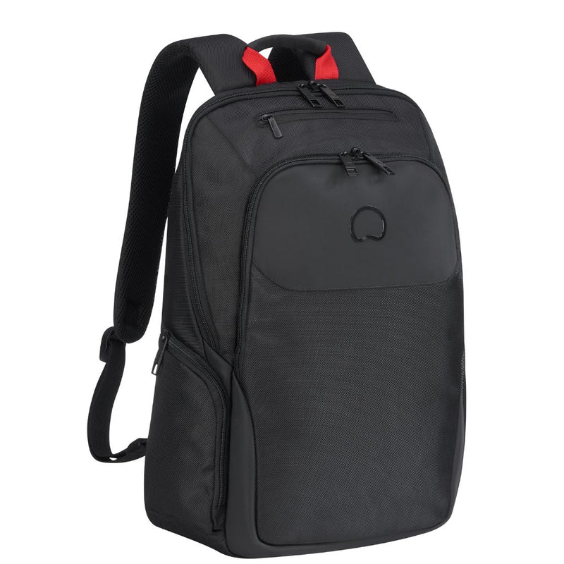Delsey Parvis Plus 15.6" Laptop Backpack Black Delsey Luggage