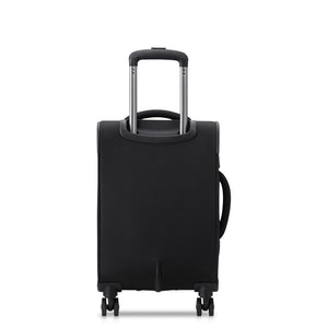 Securitech By Delsey Vanguard 55cm Cabin Exp Softsided Luggage - Black