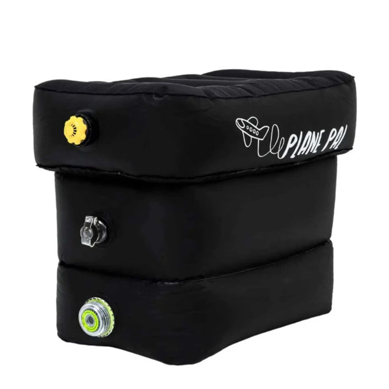 Plane Pal™ Self-Inflating Pillow - Black Plane Pal
