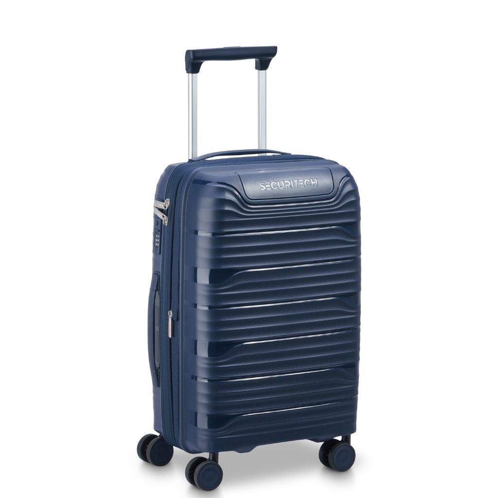 Delsey Securitech Dune Exp Cabin Hardsided Luggage - Blue