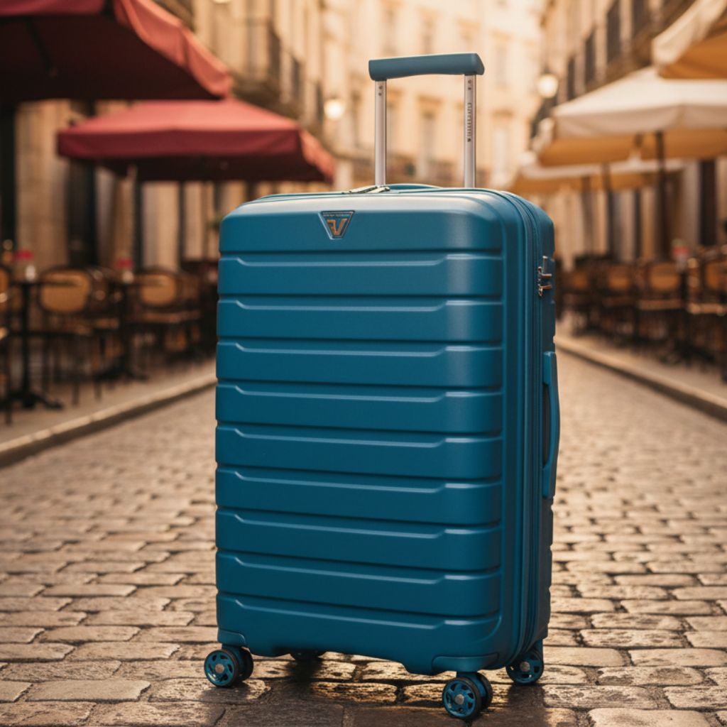 Roncato B Flying DLX Medium Exp Luggage - Denim Roncato