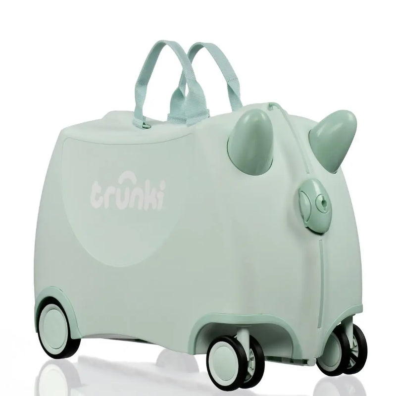 Trunki Glide Ride-on Luggage - Sage Green Trunki