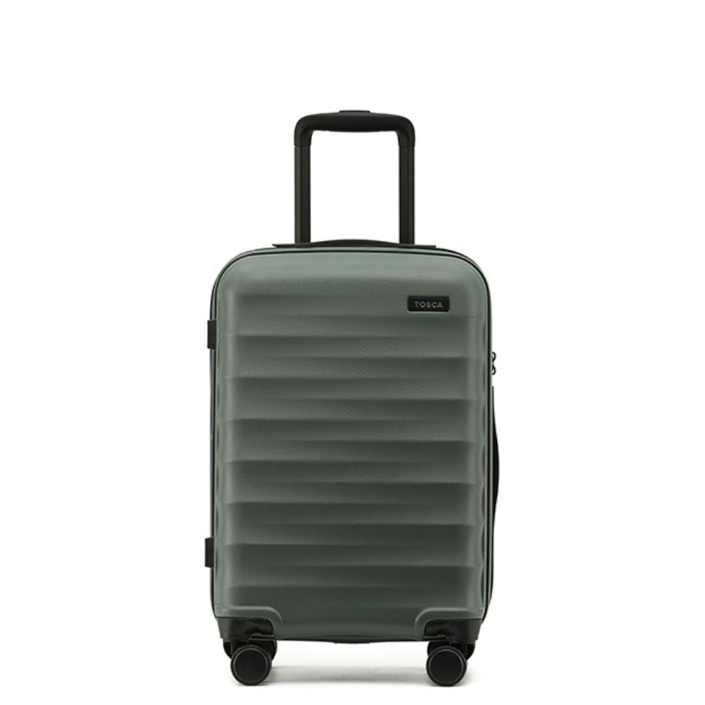 Tosca Interstellar Carry On 53cm Hardsided Suitcase - Moss Green Tosca
