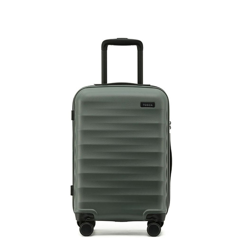 Tosca Interstellar Carry On 53cm Hardsided Suitcase - Moss Green Tosca