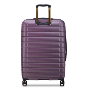 Delsey Shadow 75cm Expandable Large Luggage - Plum