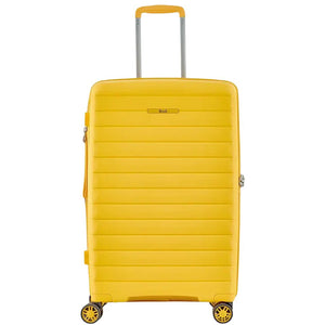 Rock Palma Medium Lightweight Hardsided Suitcase - Yellow