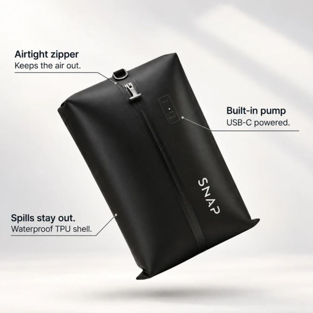Snapwireless Trvlr Vacuum Bag - 20L Travel Compression Packing Cube