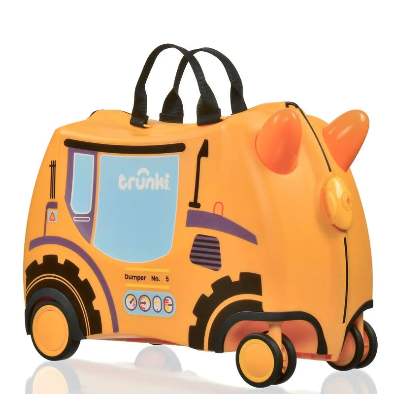 Trunki Glide Ride-on Luggage - Doug the Digger Trunki