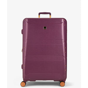 Rock Mayfair 77cm Large Hardsided Exp Luggage - Purple