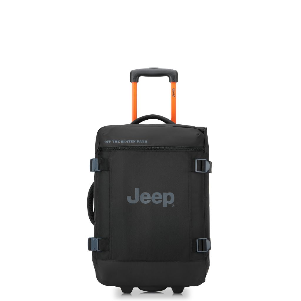 Jeep 2-Wheel - 55 cm Rolling Duffle Bag - Black