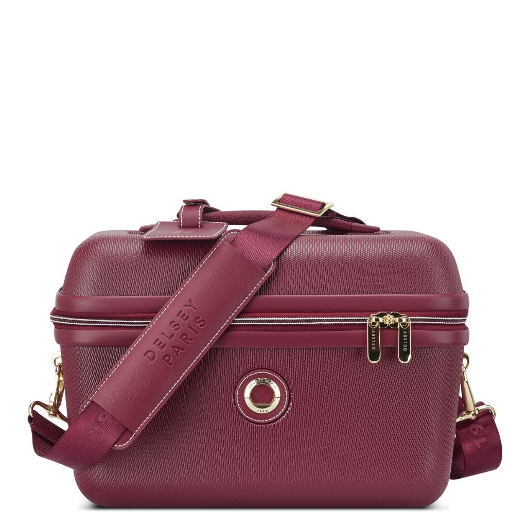 Delsey Chatelet Air 2.0 Beauty Case - Burgundy Delsey Luggage