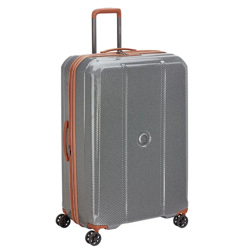 Delsey Helium Ultimate 82cm X Large 4.7Kg Exp Luggage - Silver