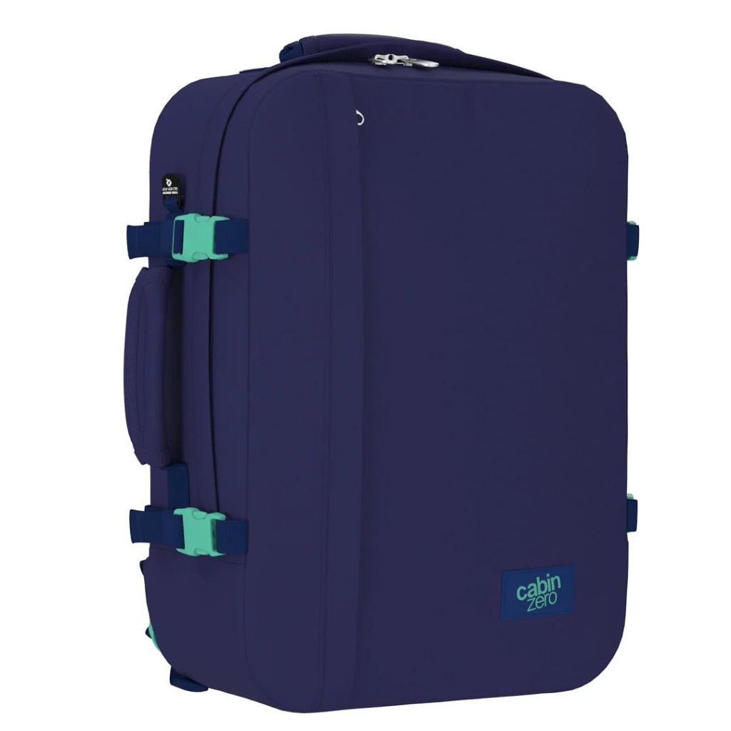 CabinZero Classic 44L Lightweight Carry On Backpack - Deep Ocean