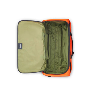 Jeep 73 cm Duel Wheel Lightweight Medium Duffle Bag - Orange