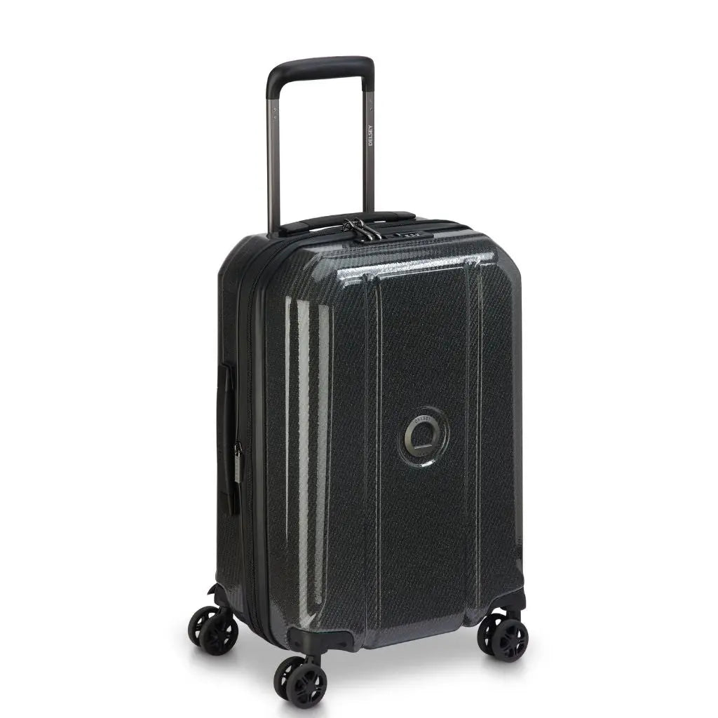 Delsey Helium Ultimate 55cm Carry On 2.3Kg Exp Luggage - Anthracite