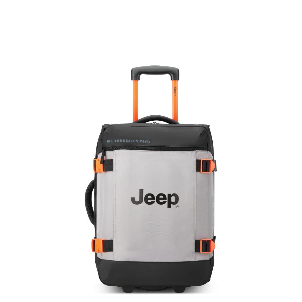 Jeep 2-Wheel - 55 cm Rolling Duffle Bag - Grey Drizzle