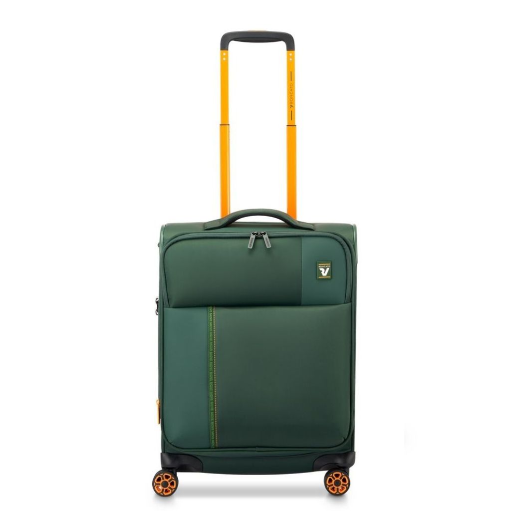 Roncato Move 55cm Carry On 2.3Kg Lightweight Luggage - Green