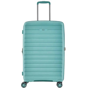 Rock Palma Cabin & Medium Duo Lightweight Hardsided Luggage Set - Seafoam Blue
