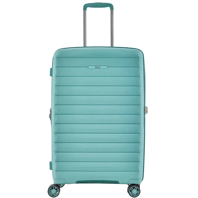 Rock Palma Cabin & Medium Duo Lightweight Hardsided Luggage Set - Seafoam Blue