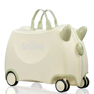 Trunki Glide Ride-on Luggage - Ivory White Trunki