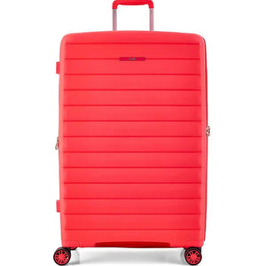 Rock Palma Large Lightweight Hardsided Suitcase - Coral