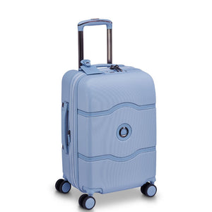 Delsey Chatelet Air Limited Edition 55cm Large Expander Luggage - Light Blue Delsey Luggage