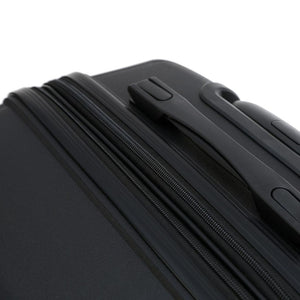 Aus Luggage Pilot 65cm Medium Hardsided Luggage - Black