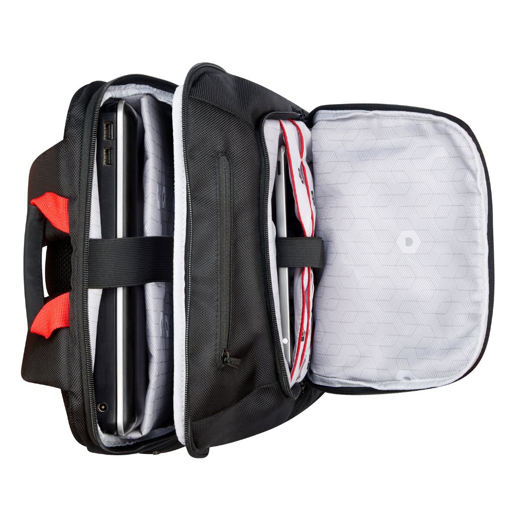 Delsey Parvis Plus 15.6" Laptop Backpack Black Delsey Luggage