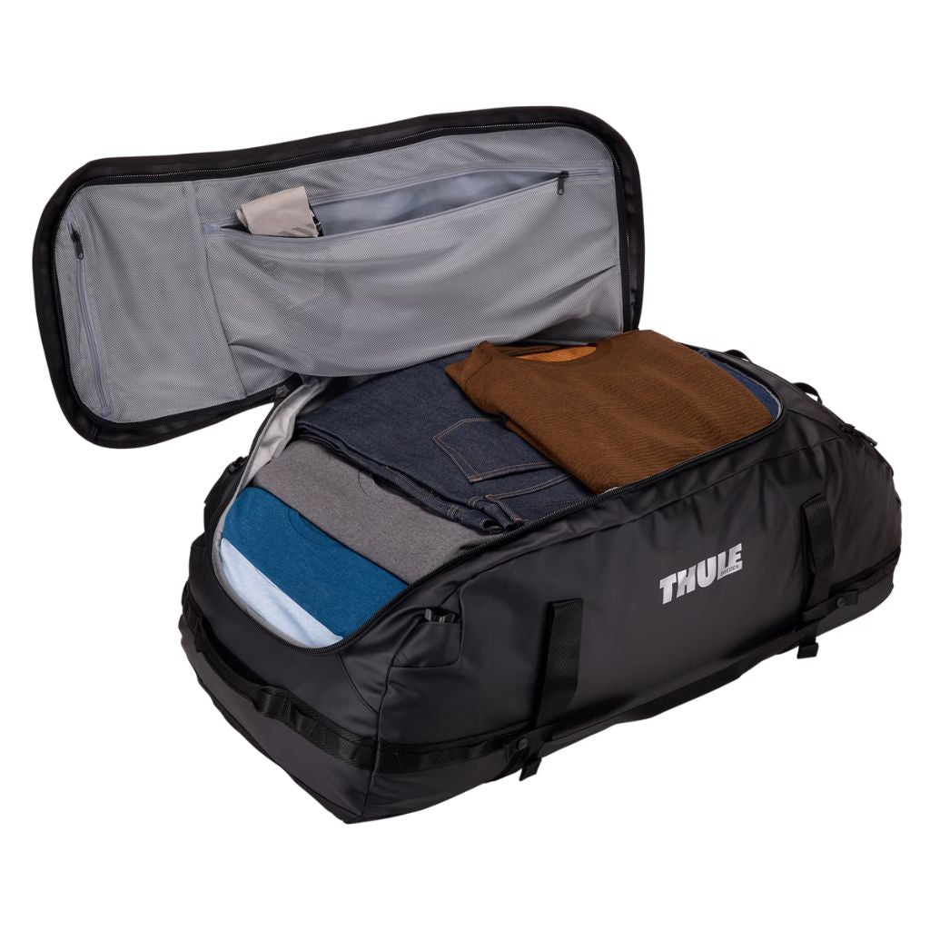 Thule Chasm 130L Duffel / Backpack Bag - Black Thule
