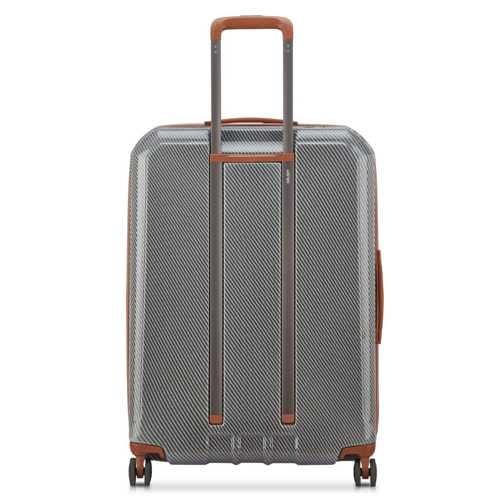 Delsey Helium Ultimate 70cm Medium 3.7Kg Exp Luggage - Silver