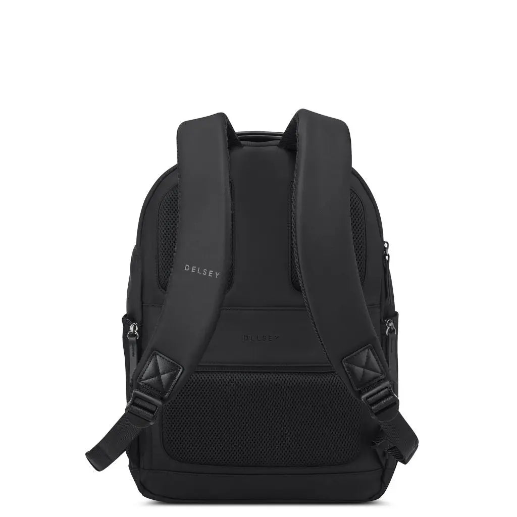 Delsey Victoire 15.6" Laptop Backpack Black Delsey Luggage